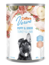 Calibra verve gf t&amp;l junior dog food 6x400gr wet food