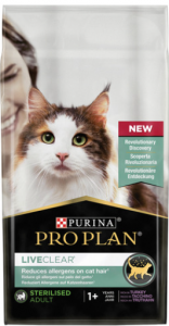 Purina Pro Plan nourriture pour chats liveclear