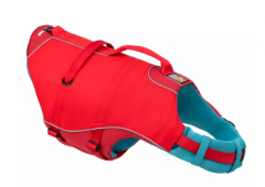 Veste de sauvetage Kurgo Veste de natation pour chien surf and turf rouge 