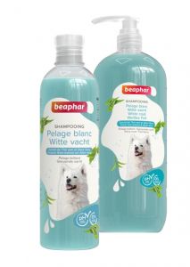 Beaphar Shampooing pour chien à poils blancs
