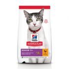 Hill's Science Plan Croquettes pour chat Senior 11+ au poulet